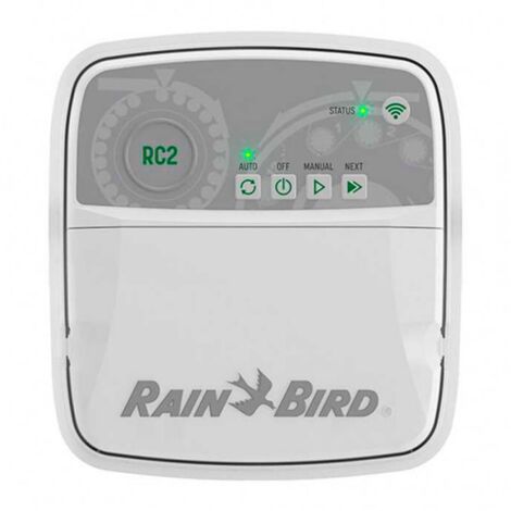 Programador de Riego Wifi RC2 8 zonas Interior Rain Bird  Riego Automatico para Jardin  Temporizador de Riego Eléctrico