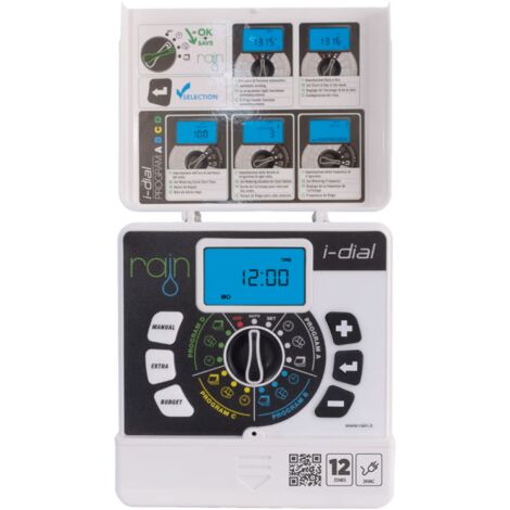 Programador RAIN I-DIAL de interior 6 Zonas