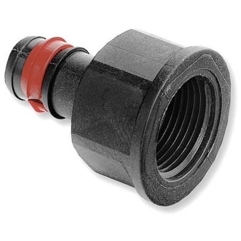 Enlace Mixto Rosca Hembra con Anilla de Seguridad. 16mm x 3/4"