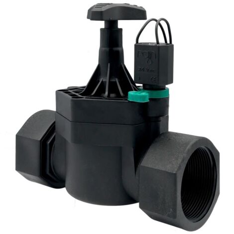 ELECTROVALVULA RAIN RN 160 PLUS 24V 1 12 CON REGULADOR DE CAUDAL  ELECTROVALVULA RAIN RN160 PLUS ES LA GAMA DE ELECTROVALVULAS PARA JARDINERIA PROFESIONAL Y APLICACIONES AGRICOLAS CON CONEXION