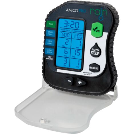 PROGRAMADOR A PILAS DE 2 ZONAS RAIN AMICO PRO2  UN PROGRAMADOR PERFECTO PARA COLOCAR EN UNA ARQUETA RESISTENTE EL AGUA Y LA HUMEDAD  OFERTA EXCLUSIVA