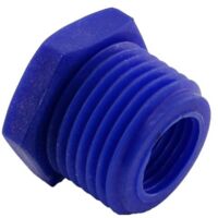 Tuerca Reducida para Manómetros de Polietileno 1/2" x 1/4"