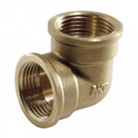 Codo Rosca Hembra Igual Latón 3/4"