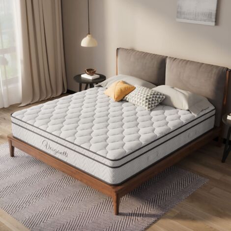 26 cm Matelas Boxtop Ressorts Mousse 7 Zones 90x190 cm