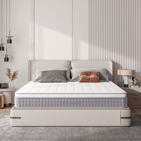 Matelas Boxtop Nova Hybrid Mémoire Ressorts 7 Zones 25cm 140x190