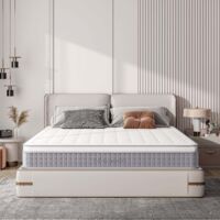Matelas Boxtop Nova Hybrid Mémoire Ressorts 7 Zones 25cm 90x190
