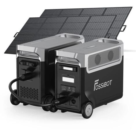 Centrale Électrique Portable - FOSSIBOT - F3600PRO - 3840Wh - 7200W - 2x400W Solaire