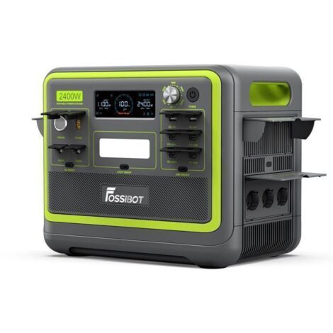 Générateur électrique portable 2048Wh 2400W – Batterie LiFePO4 – Charge rapide en 1,5h – Sorties multiples pour appareils électroniques