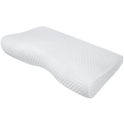 Oreillers Ergonomique Viscoélastique Cervical à Mémoire de Forme - JE