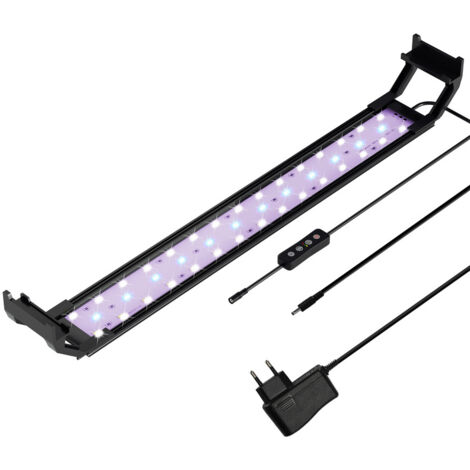 Randaco Lampe Aquarium LED,Aquarium LED Lumière Éclairage Lampe pour Poisson Plantes,45-60cm