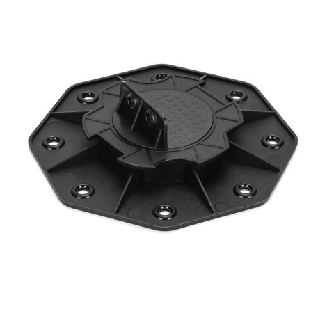 Randaco PLOT RÉGLABLE DE 18 À 30 MM POUR TERRASSE BOIS ET COMPOSITE Roulements pour lames de terrasse en bois Carton de 30 plots