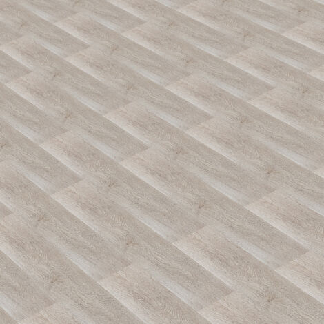 EINFEBEN env.5m² Sol vinyle Chêne Blanc Oak Adhésif Stratifié Vinyle (1/5)