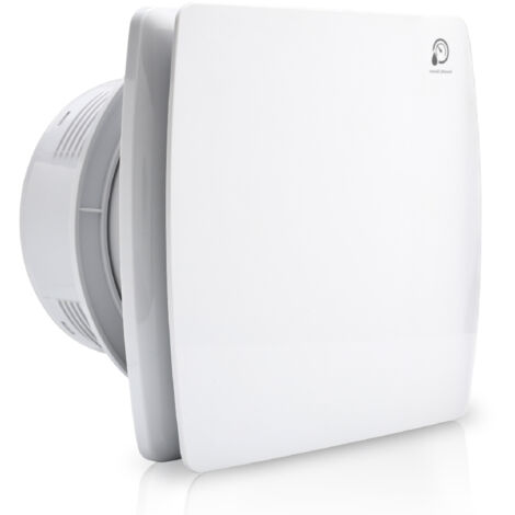 Swanew – Ventilateur de salle de bain 100mm – Capteur d'humidité 60-90% – Minuterie 0,5-30 min – Débit d'air 95m³/h – Silencieux <34dB