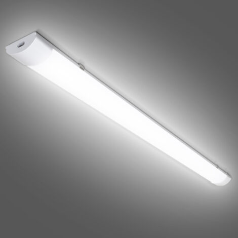 Swanew – Réglette LED 48W étanche IP65 – Longueur 150cm – Blanc neutre 4000K – Flux lumineux 3600LM – Installation facile en série