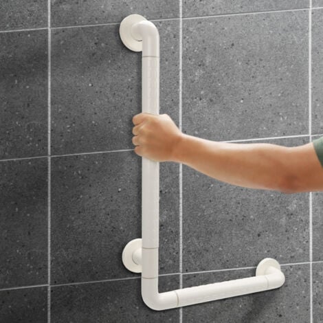 Poignée De Porte De Douche En Acier Inoxydable, Barre D'appui De Porte Latérale Simple, Finition