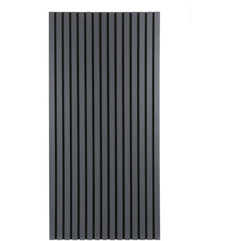 Swanew – Panneau acoustique mural en MDF 120x60x2.1cm – Revêtement bois et feutre – Absorption NRC 0.8 – Idéal pour studios et home cinémas