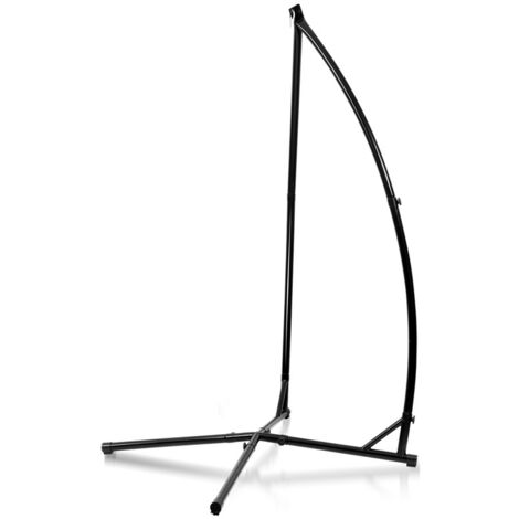 EINFEBEN Cadre de fauteuil suspendu, Cadre balançoire hamac chaise suspendu soutien support fauteuil en métal 215 cm