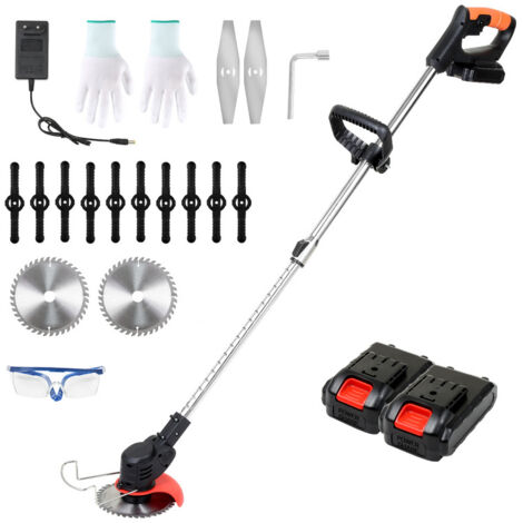 Einfeben – Débroussailleuse à batterie 21V 1.5Ah – Largeur de coupe 15 cm – Vitesse 18000 tr/min – Ergonomique et légère pour désherbage - 18krpm