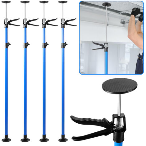 Einfeben – Etai de soutien réglable 115-290 cm – Lot de 4 supports de plafond – Charge maximale 50 kg – Acier pour aménagement intérieur