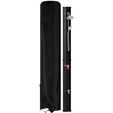 Randaco Douche solaire d'extérieur Douche de jardin solaire 40L Avec housse de protection et