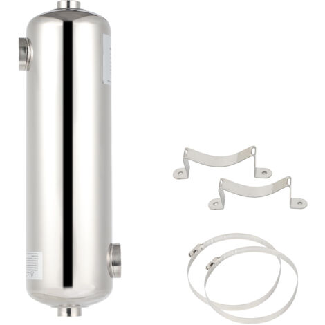 Randaco Chauffage de piscine 60 kW Échangeur thermique en acier inoxydable Piscine Chauffage de piscine