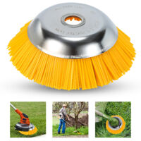 Swanew – Brosse conique nylon 25,4x200mm – Pour débroussailleuses – Nettoyage des surfaces – Équilibre rotatif pour moins de fatigue