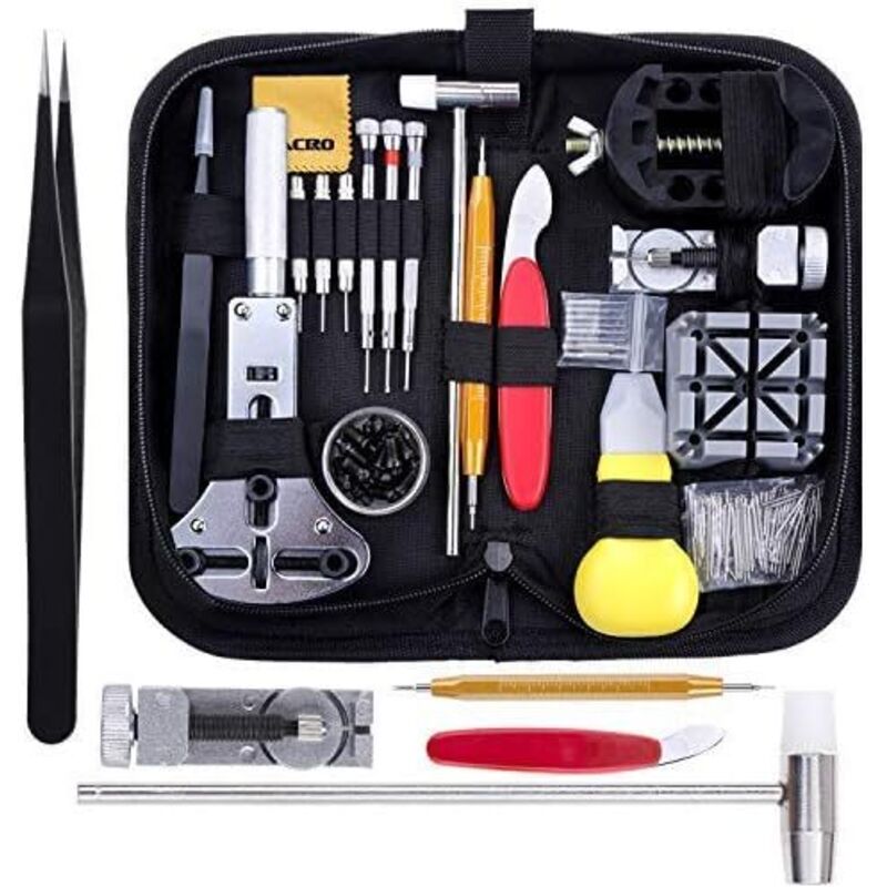 Watchmaker Pin Set 151PCS Watchmaker Tool Set TLG Watch Tool Watch Band Repair Tool ...
