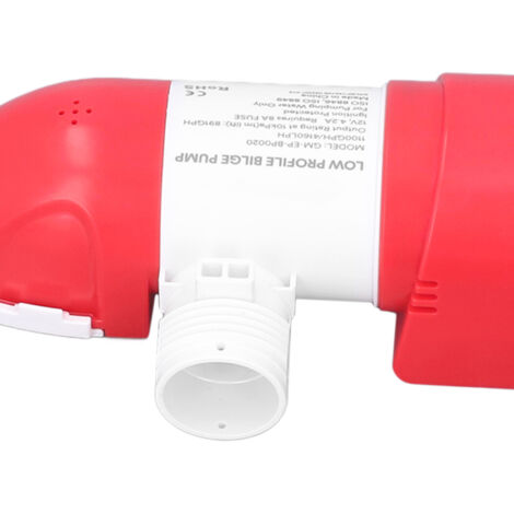 Pompe De Cale à Profil Bas 1100 GPH - Pompe Électrique Automatique Acier Inoxydable 12V Rotation 360° Pour Bateaux Pompe De Cale à Profil Bas 1100 GPH - Pompe Électrique Automatique Acier Inoxydable 12V Rotation 360° Pour Bateaux