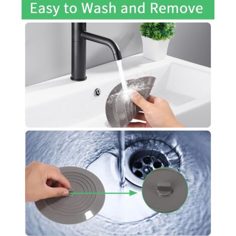 Bouchon De Vidange Universel Pour Baignoire, Obturateur De