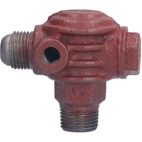 Clapet anti-retour en fonte, Type à Piston unidirectionnel, accessoires de remplacement à 3 voies pour compresseur d'air (1/5)
