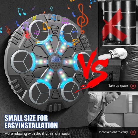 Machine De Boxe Musicale Music Boxing Machine Cible De Boxe Musicale Intelligente, Machine De Machine De Boxe Musicale Enfant