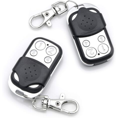 Porte de Garage Gate Transmitter Télécommande pour NOVOFERM NOVOTRON 502/504/512/522/524 Fréquence 433,92 MHz,télécommande et émetteur mural pour motorisations (2 Pieces) (1/5)