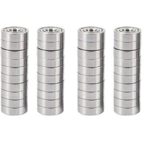 20pcs 695zz 5mmx13mmx4mm Roulement à billes à gorge profonde miniature (1/5)