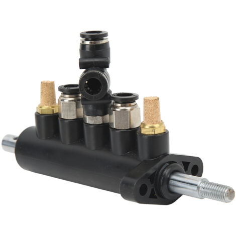 SUNXURY Changeur de pneus, Machine de commande d'air, Valve à pédale, 5 voies en alliage d'aluminium, Distance de trou de 36mm, fournitures de remplacement (1/5)