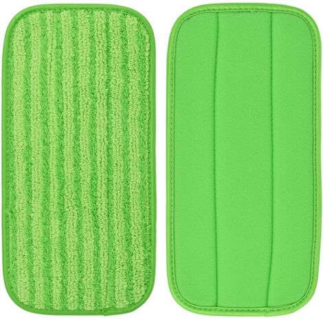 2 pièces chiffon de nettoyage de remplacement chiffon de vadrouille pour Swiffer Wetjet balayeuse humide sec sol vadrouilles tampons collants pièces accessoires vert (1/5)