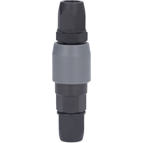 10 pièces raccords pneumatiques de type C en plastique et acier autobloquants Tube PU connecteur rapide accessoires de compresseurs (SP40 + PP40 12x8mm filetage 1/2in) (1/5)