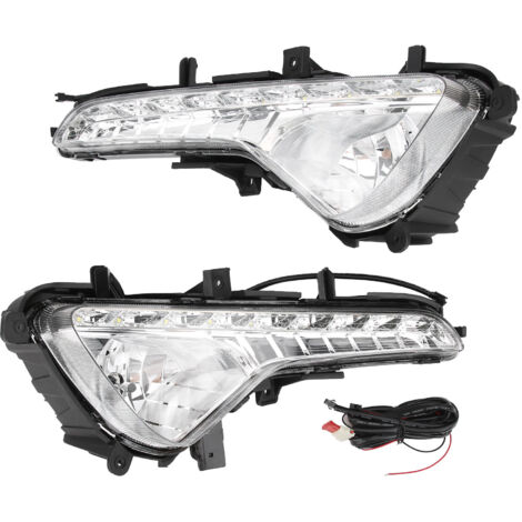 Feu antibrouillard diurne DC12V, haute luminosité, adapté à Kia Sportage 2010 – 2013 (1/5)