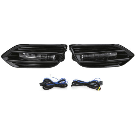 2 pièces LED feux de jour clignotant feu de brouillard blanc jaune bleu lumière de remplacement pour Honda Vezel HRV (1/5)