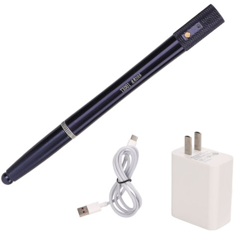 Fer à souder de poche Portable, 3 vitesses, fer à souder réglable pour circuits imprimés, prise US 100 à 240V (1/5)