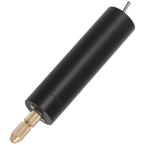 Mini perceuse électrique USB, perceuse à main électrique DC 5V, poinçonneuse manuelle de film, (noir + câble de données USB + jeu de forets 0,7-1,2) (1/5)