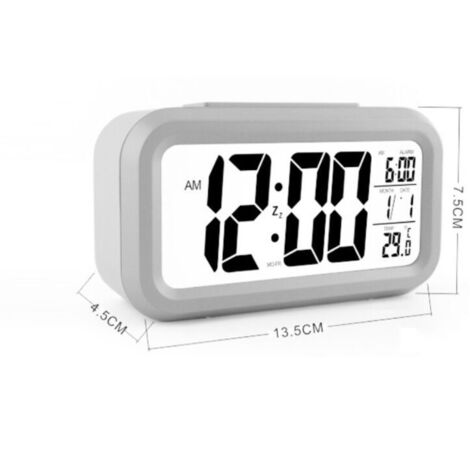 Réveil Cutty clock - Bleu Pastel