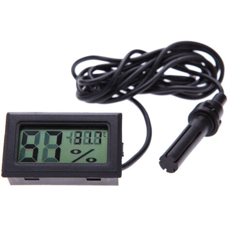 Thermo-hygrometre Thermo-hygrometre electronique minimum Thermo-hygrometre aaffichage numerique avec sonde (1/5)