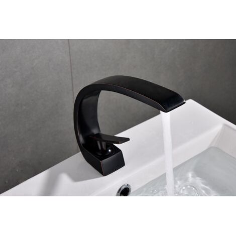 Robinet salle de bain lavabo robinet salle de bain robinet robinet lavabo mitigeur mitigeur mitigeur arc design moderne élégant (1/4)