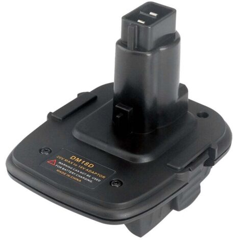 Dm18D Adaptateur Batterie Convertisseur Avec Usb Outils Port Pour Dewalt Convertir 20V Li-Ion Milwaukee M18 A 18V Nicd Nimh Batterie Dc9096 (1/5)