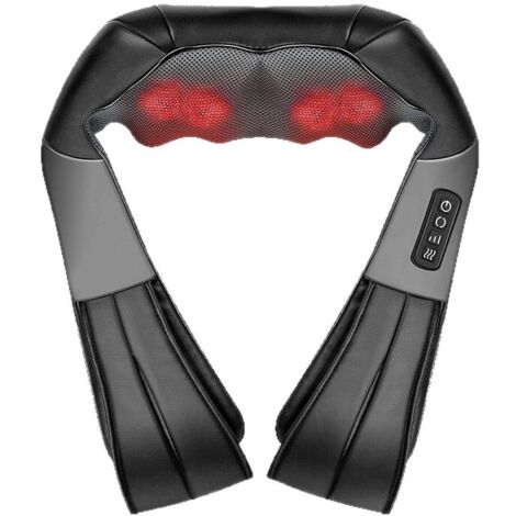 Appareil de massage 3D pour la nuque et les épaules avec chaleur douce, massage en profondeur de la nuque, des épaules et du dos, profitez d'un massage de la nuque et des épaules à la maison, au burea (1/5)