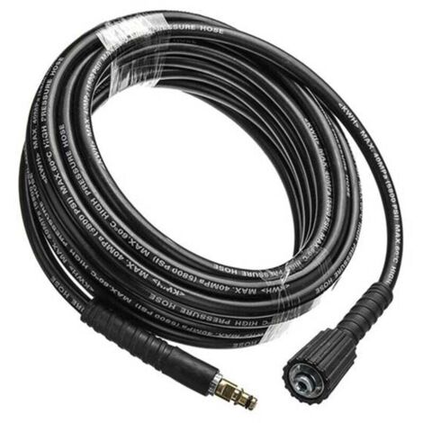 [JAMAIS UTILISÉ]8 M Tuyau de Remplacement pour Nettoyeur Haute Pression pour  K3 K4 K5 K6 K7, Nettoyeurs Haute Pression Tuyau de Nettoyage à L'eau M22 et Connexion à Fiche de Type Clic (1/5)