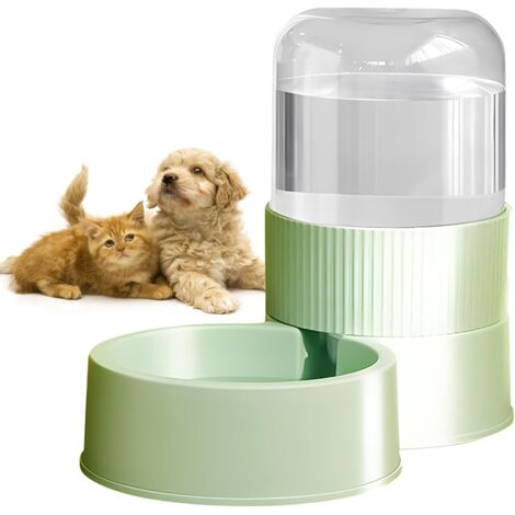 [JAMAIS UTILISÉ]Distributeur Eau Chat et Chien, Mangeoire Automatique et Distributeur d'eau, Distributeur Croquettes de Nourriture et d'eau pour Petits et Grands Chiens, Chats et Animaux Domestiques (1/5)