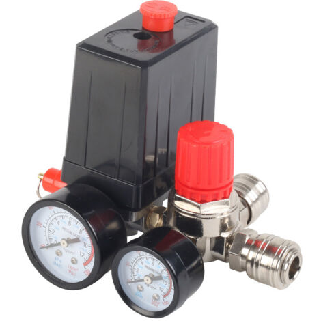 [JAMAIS UTILISÉ]Pièces de pompe à air de compresseur d'air, ensemble de support de régulateur européen, ensemble de pressostat d'air (1/5)