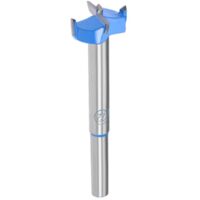 Forstner Forets 22 mm, ouvre-tarière en carbure de tungstène pour scie cloche à bois, perçage de trous de charnière pour le travail du bois (bleu, gris)