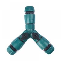 Connecteur De Robinet Rapide - Lot De 5, ABS Et Caoutchouc, 6.5x3.5 Cm, Pour Arrosage Jardin Et Tuyaux - 5